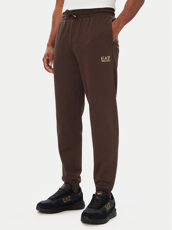 EA7 Emporio Armani EA7 Emporio Armani Jogginganzug 7M002405 AF10377 U6027 Dunkelbraun Regular Fit