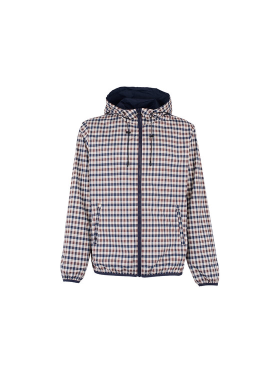 Aquascutum Aquascutum Kurtka zimowa AA_ICON_JK001-11 Niebieski Regular Fit