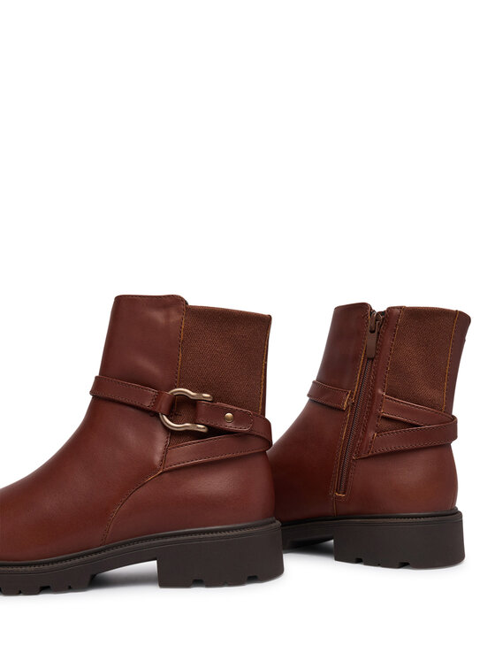 Clarks Clarks Škornji Code L Bay 26327157 Rjava