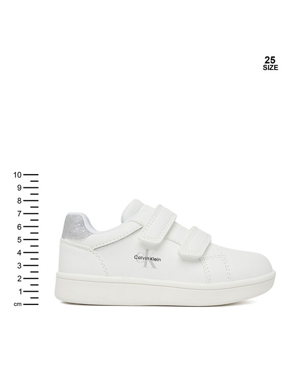 Calvin Klein Calvin Klein Снікерcи Velcro V1A9-83207-0196X025 M Білий