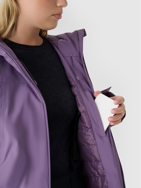 4F 4F Giacca da sci 4FWAW24TTJAF572-50S Viola Regular Fit