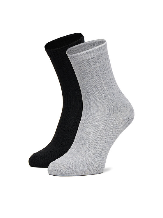 Nine West Șosete lungi CEO_AS_NW_08_W_AW25 (2 PACK) Negru