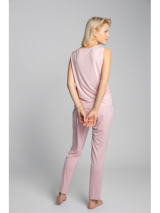LaLupa LaLupa Bluzka LA022 Różowy Comfortable Fit