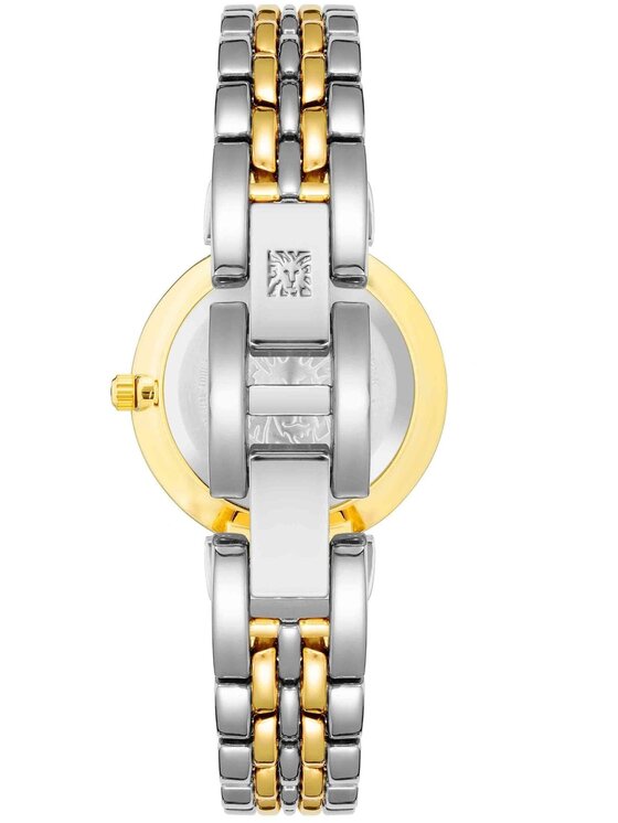 Anne Klein Anne Klein Zegarek AK-2159BKTT Srebrny