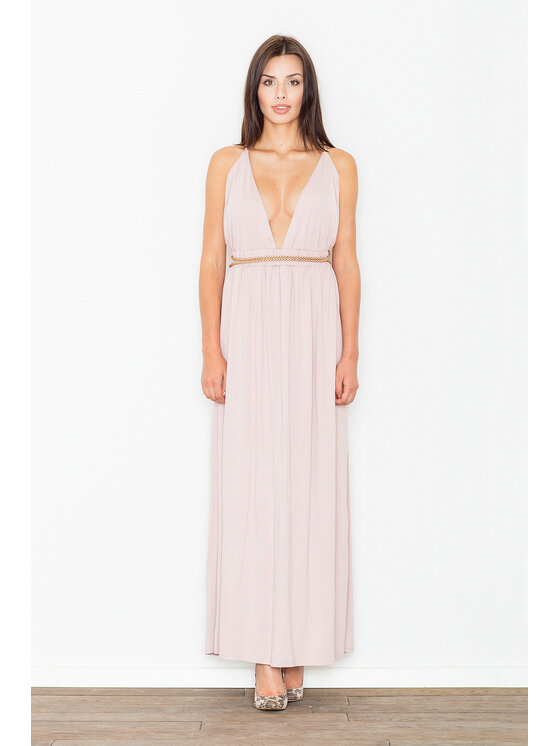FIGL FIGL Sukienka M483 Różowy Regular Fit