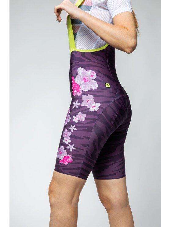 Alé Cycling Alé Cycling Szorty rowerowe PR-E Sauvage Fioletowy Fitted Fit
