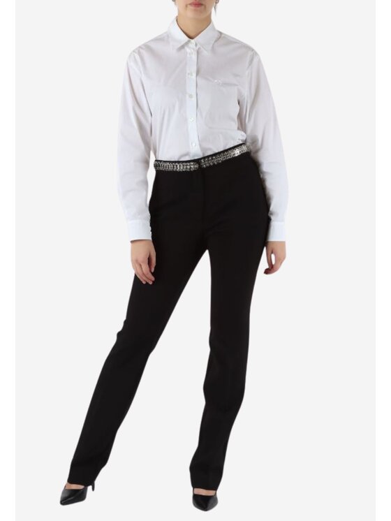 PINKO PINKO Spodnie materiałowe Pantalone donna Czarny Skin Fit