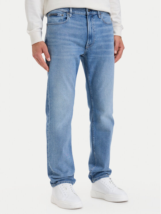 Calvin Klein Calvin Klein Дънки LV04RH738G Син Slim Fit