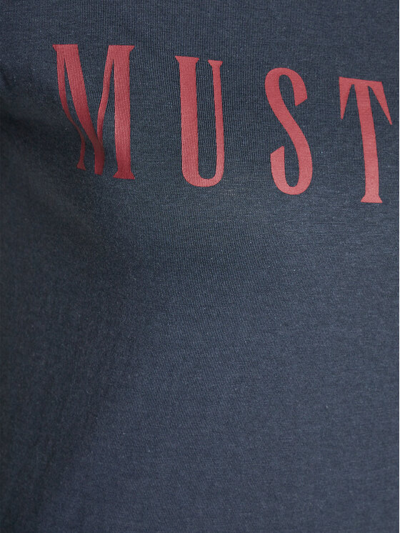 Mustang Mustang T-shirt Alina 1013222 Blu scuro Regular Fit