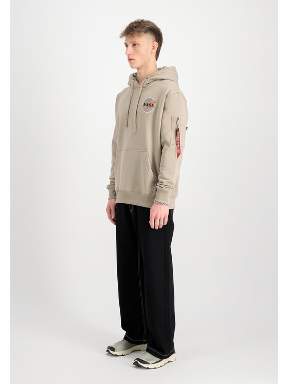 Alpha Industries Alpha Industries Bluza NASA Orbit Hoodie Żółty Regular Fit