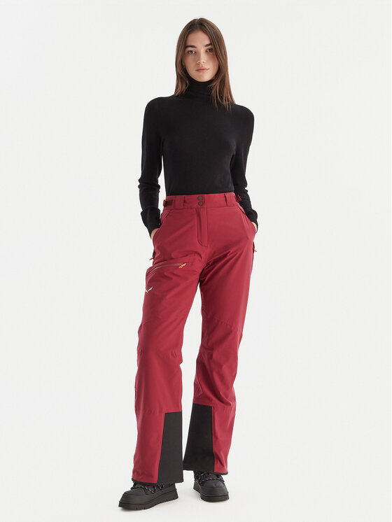 Salewa Salewa Pantaloni da sci Antelao Beltovo Twr Pnt 28252 Bordeaux Regular Fit