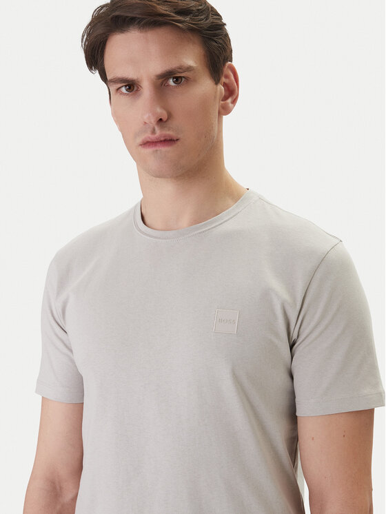 BOSS BOSS Футболка Tales 50508584 Бежевий Regular Fit