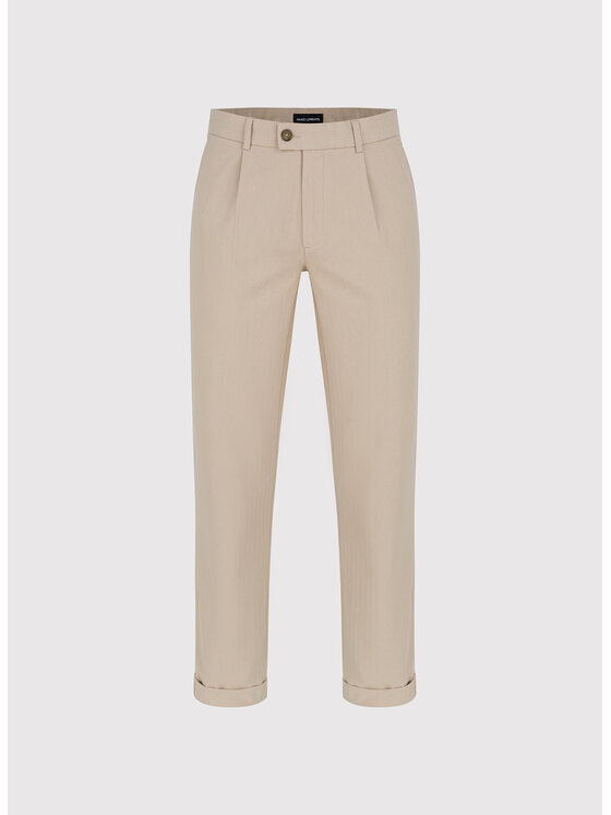 Pako Lorente Pako Lorente Spodnie materiałowe P26WF-WX-011 Beżowy Straight Fit