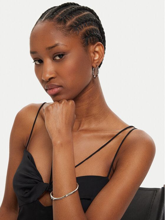 Trussardi Trussardi Обици TJAXA04 Сребрист