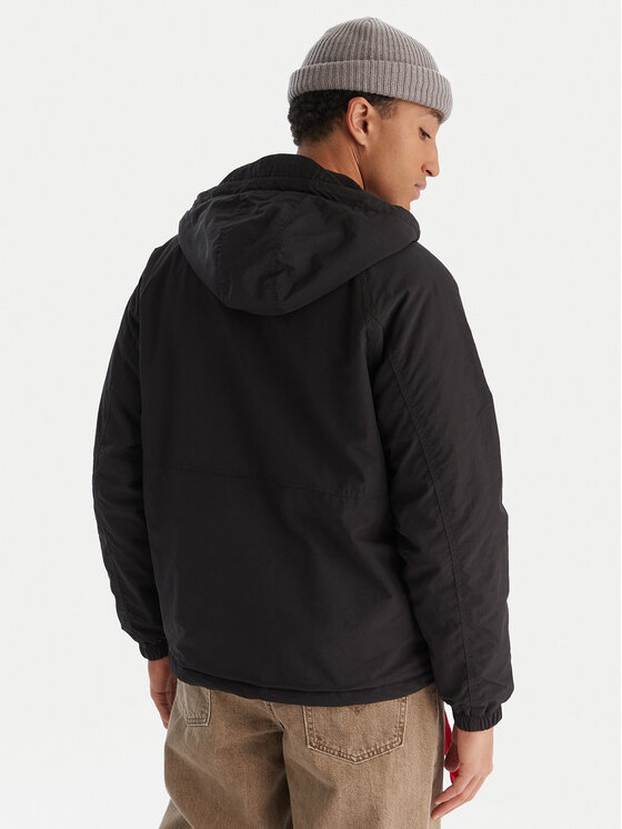 Element Element Jakna protiv vjetra Adler 2.0 Polar ELYJK00274 Crna Regular Fit