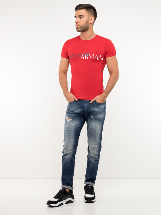 Emporio Armani Underwear Emporio Armani Underwear T-Shirt 111035 9P516 00074 Černá Slim Fit