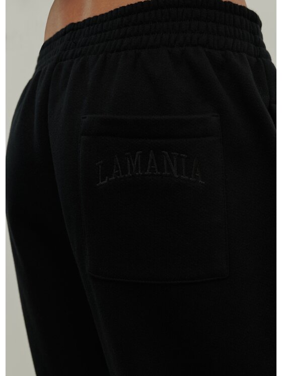 La Mania La Mania Pantaloni da tuta DAY BLACK Nero Ahletic Fit