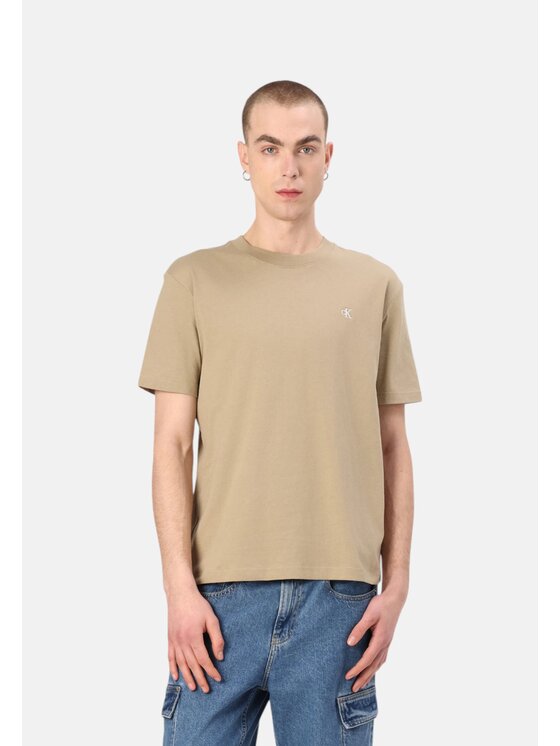 Calvin Klein Calvin Klein T-shirt q-roa-35015 Marrone Regular Fit