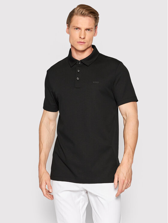 BOSS Boss Polo Palosh 30 50471335 Crna Slim Fit