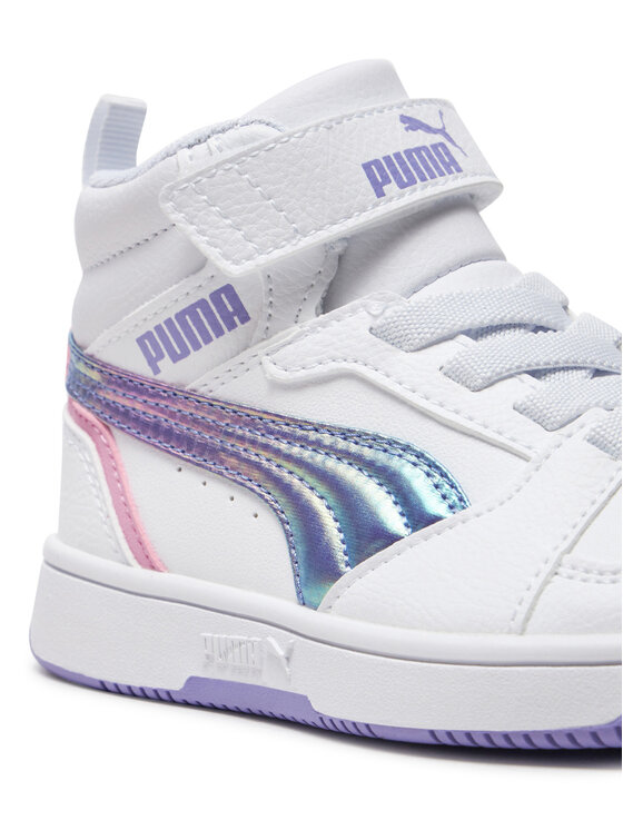 Puma Puma Sneakersy Rebound V6 Mid Bouncy Sky Ac+ Ps 398726 01 Biały