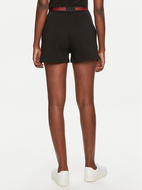 HUGO Hugo Pantaloni scurți sport Sporty Logo 50520498 Negru Regular Fit