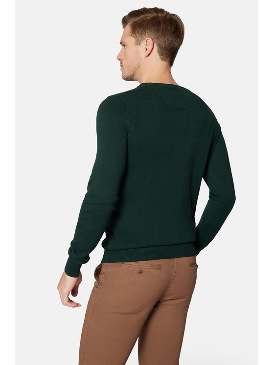 Lancerto Lancerto Sweter Morey SW073223000021 Zielony Regular Fit
