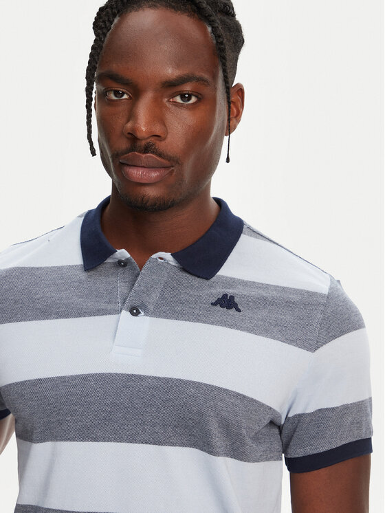 Robe di Kappa Robe di Kappa Poloshirt Ming 64126KW Blau Slim Fit