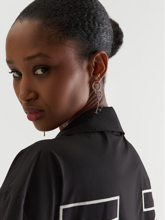 Off-White Off-White Naušnice OWOD207S23MET0028445 Zlatna