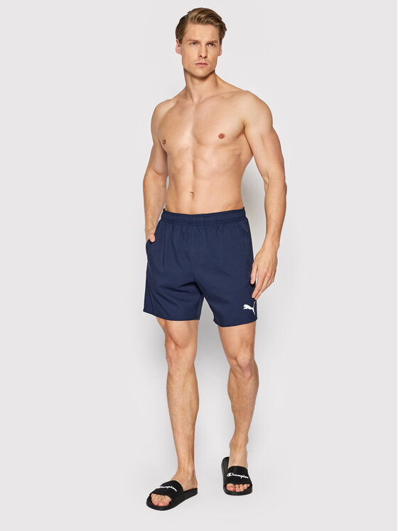 Puma Puma Szorty kąpielowe 935088 Granatowy Regular Fit