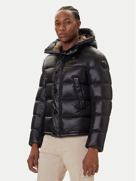 Blauer Blauer Dūnu jaka 25WBLUC03149 007285 Melns Regular Fit