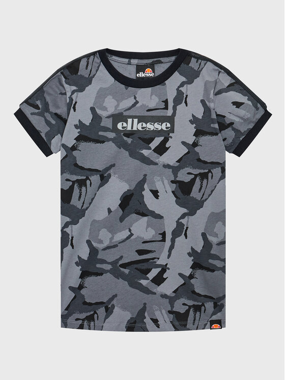 Ellesse T-krekls Key S3Q17008 Pelēks Regular Fit