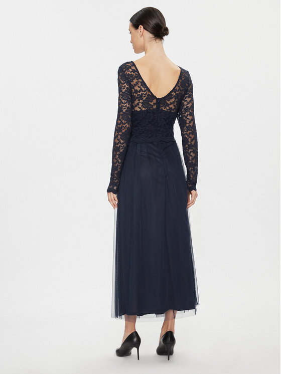 Vila Vila Coctailkleid 14092774 Dunkelblau Regular Fit
