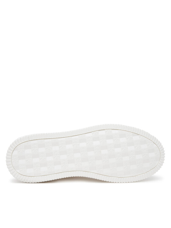 Calvin Klein Jeans Calvin Klein Jeans Laisvalaikio batai Chunky Cupsole Mg Canvas YM0YM01219 Balta