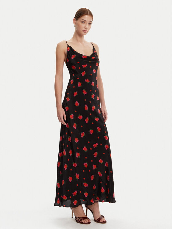 BARDOT BARDOT Φόρεμα βραδινό 59709DB2 Μαύρο Regular Fit