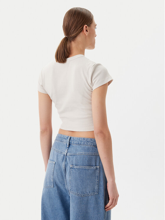 Element Element T-särk ELJKT00117 Beež Slim Fit