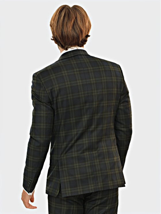Evenemen Evenemen Marynarka ROBIN Granatowy Slim Fit