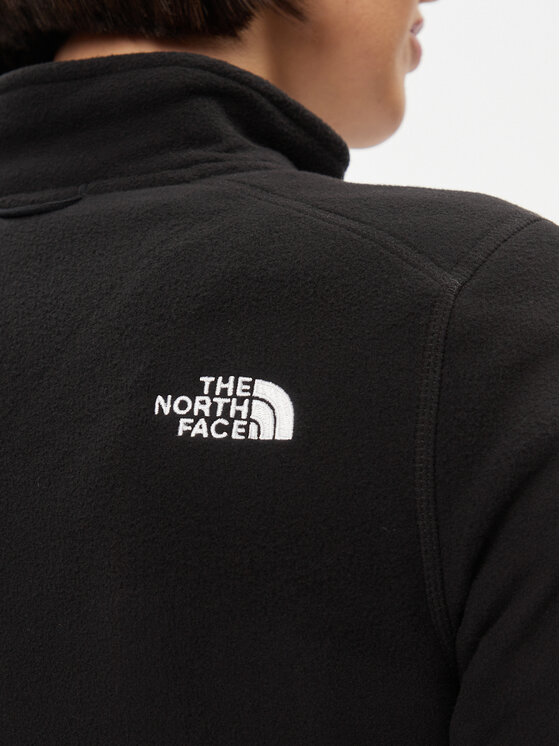 The North Face The North Face Fliso džemperis Glacier NF0A855O Juoda Regular Fit