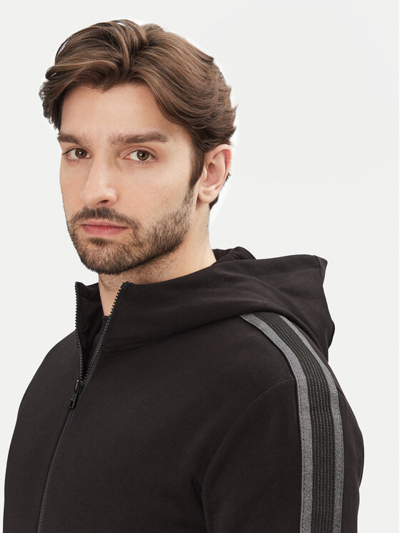 EA7 Emporio Armani EA7 Emporio Armani Majica dugih rukava 7M000142 AF12660 UC001 Crna Regular Fit