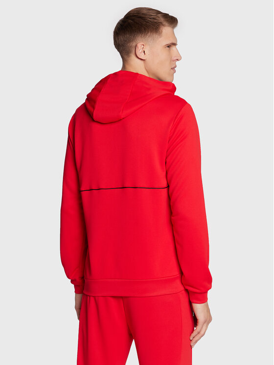 Felpa 6LPM03 PJ16Z 1451 Rosso Regular Fit
