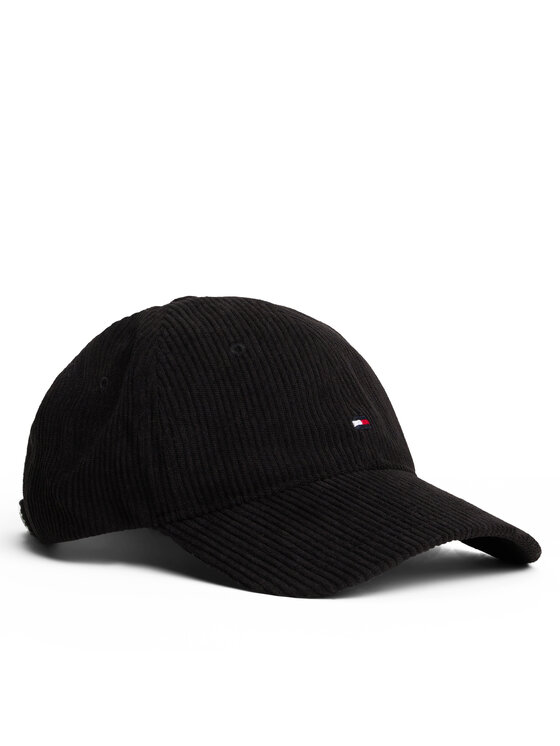 Tommy Hilfiger Tommy Hilfiger Șapcă Th Flag 6 Panel Cord Cap AM0AM13583 Negru