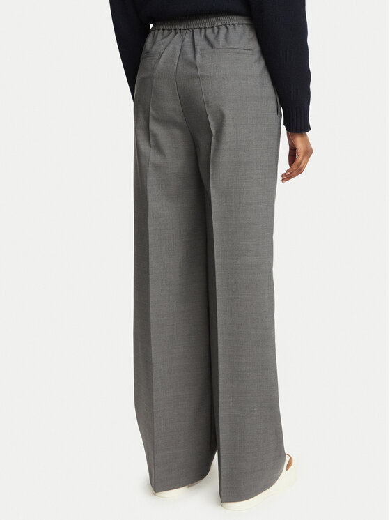 Weekend Max Mara Weekend Max Mara Штани з тканини Petra 2625136052 Сірий Regular Fit