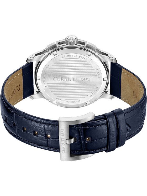 Cerruti 1881 Cerruti 1881 Zegarek Cerruti-CIWGC0084603 Niebieski