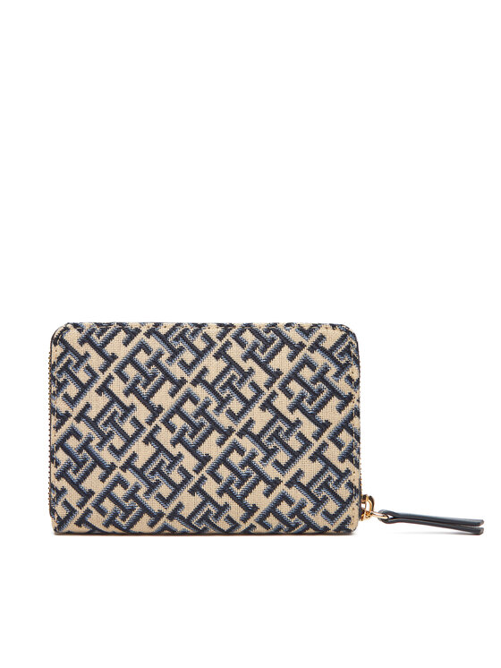 Tommy Hilfiger Tommy Hilfiger Veľká pánska peňaženka Th Jacquard Med Za AW0AW17479 Tmavomodrá