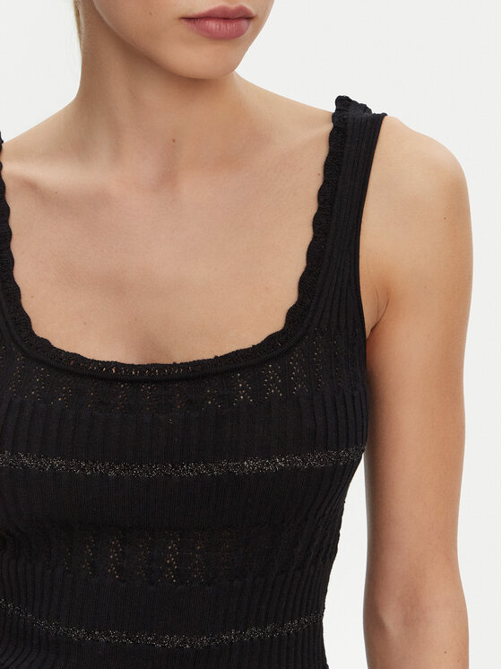 PINKO PINKO Τοπ 104736 A2FC Z99 Μαύρο Regular Fit