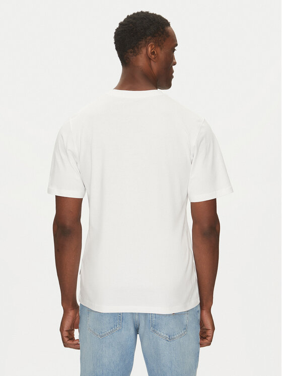 Jack & Jones Jack & Jones T-Shirt Split 12273182 Biały Regular Fit