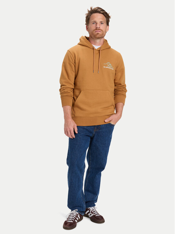 Quiksilver Quiksilver Світшот Light Waves EQYFT05168 Оранжевий Regular Fit