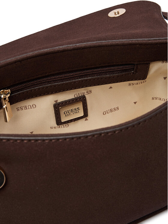 Guess Guess Kabelka Danya HWSG99 18190 Tmavě hnědá