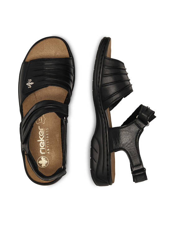 Rieker Rieker Sandale 64560-01 Negru