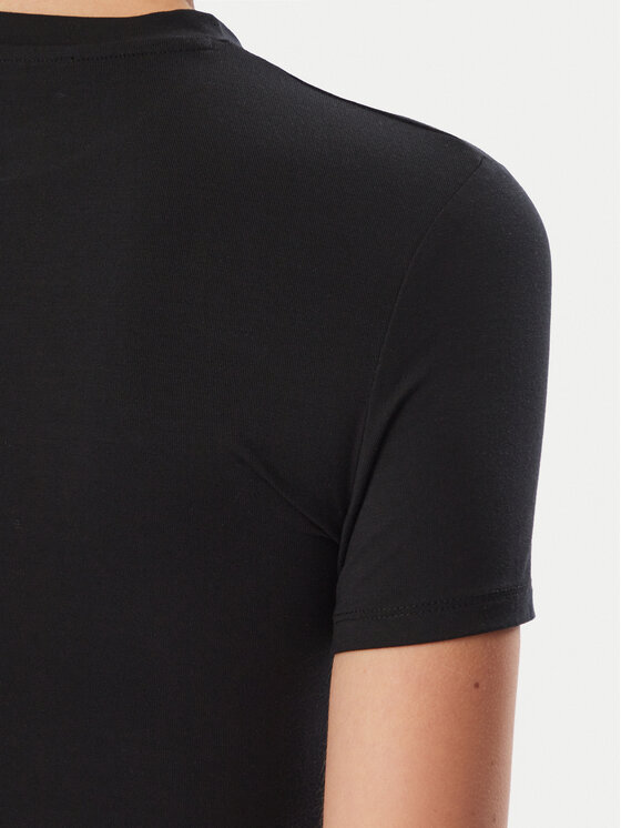 Guess Guess Тишърт O6BM13 K5058 Черен Slim Fit