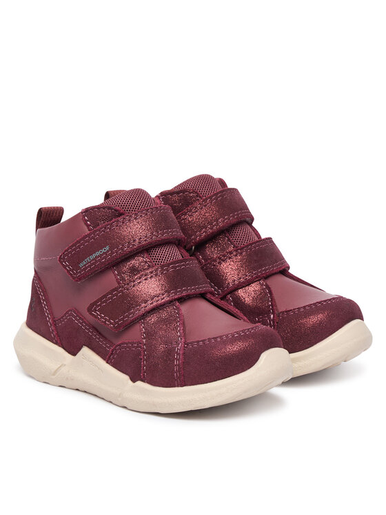 ECCO ECCO Šnurovacia obuv Biom 2.2 Infant 71080153833 Tmavo ružová